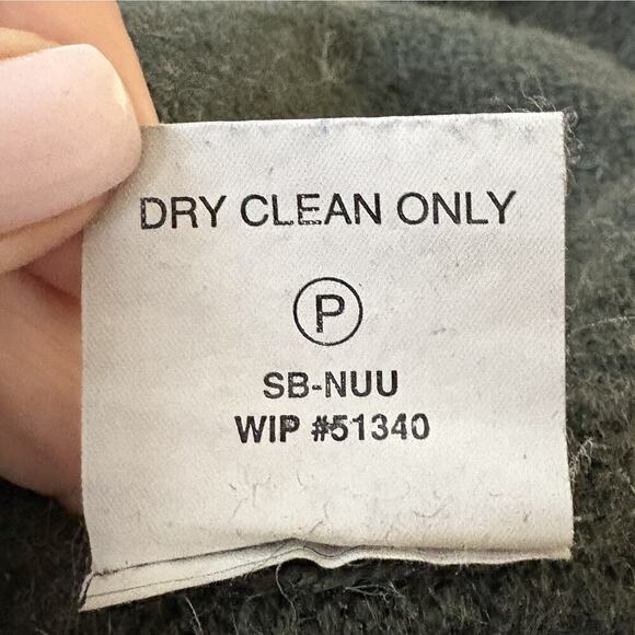 Vintage Woolrich Green Wool Fisherman Sweater Mens Size Large - Picture 6 of 6